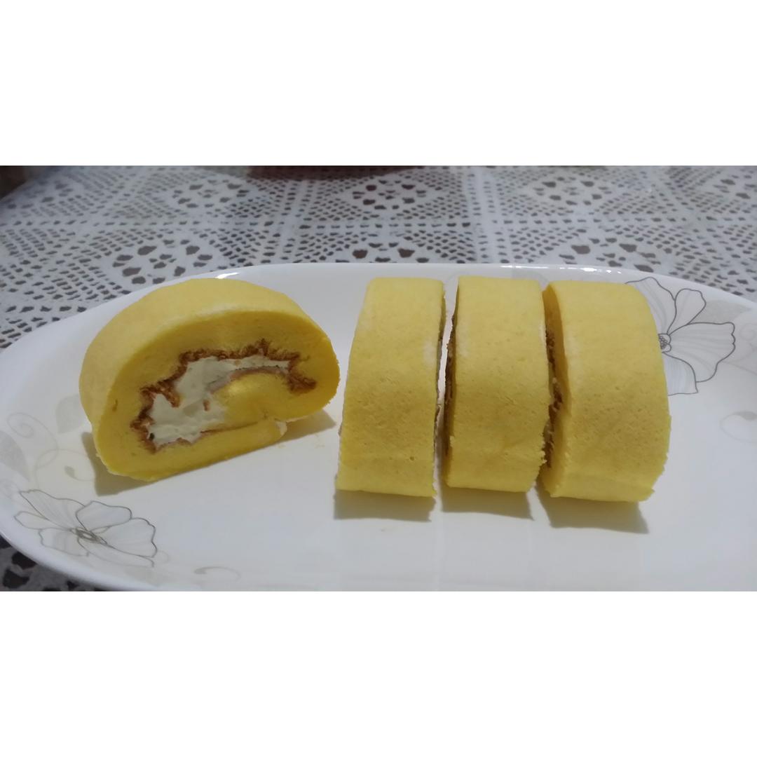 烫面抹茶蛋糕卷（卷不易裂）