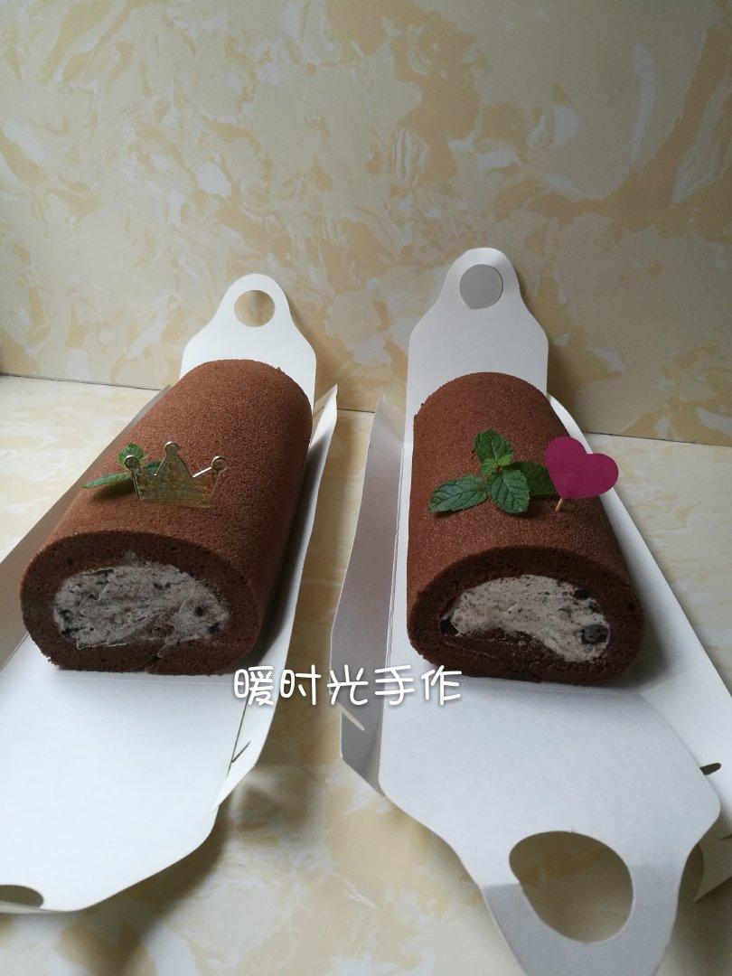 奥利奥咸奶油巧克力卷