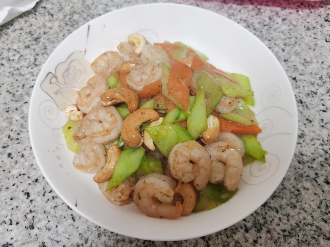 腰果虾仁