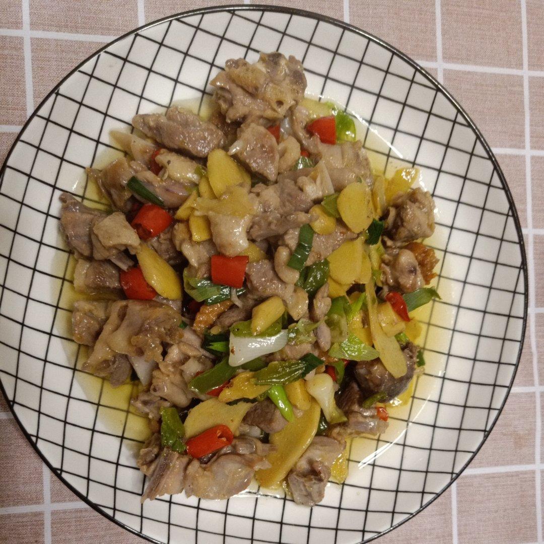 三代家传老姜炒嫩鸭