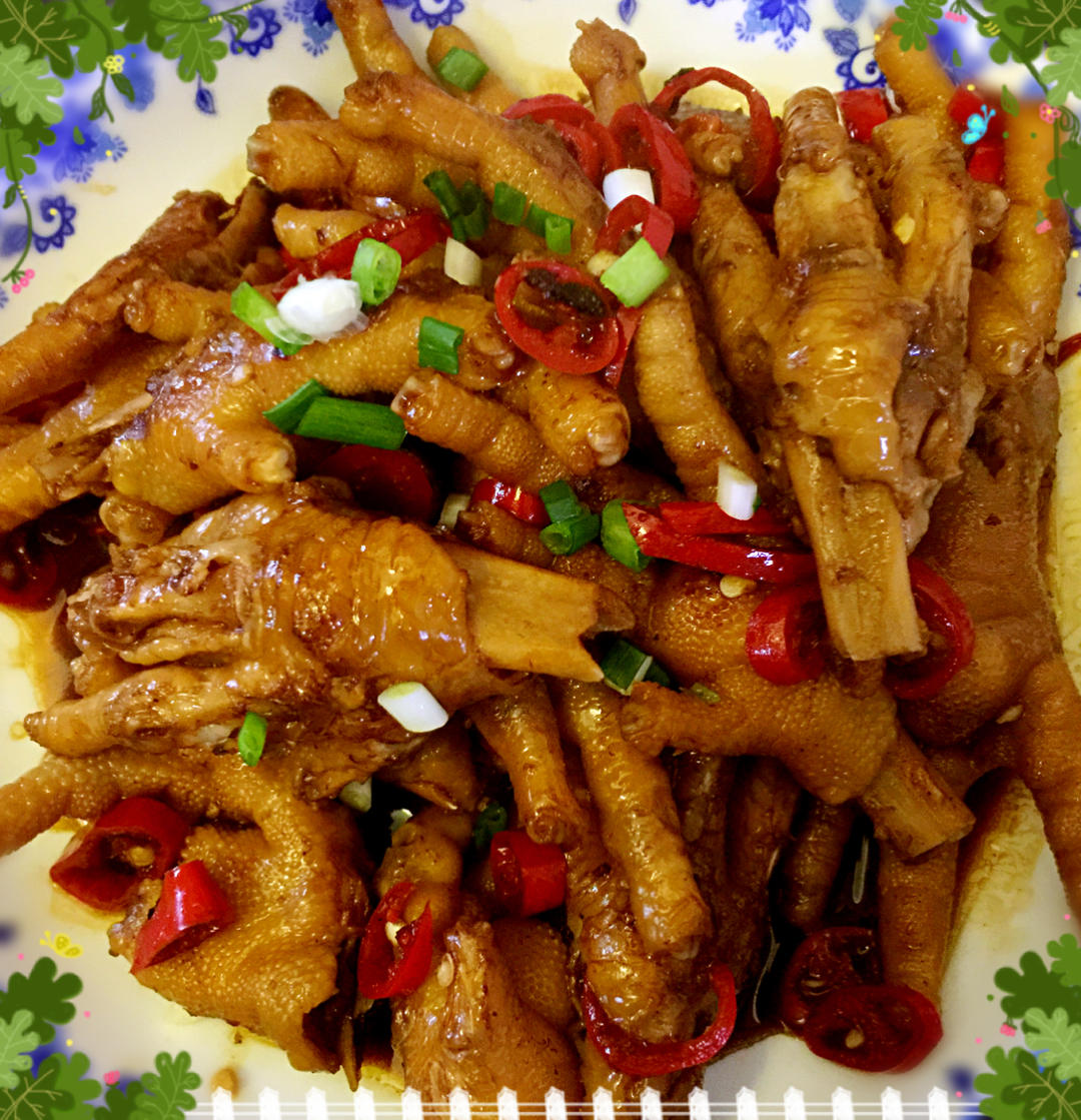 做法最简单的红烧鸡爪