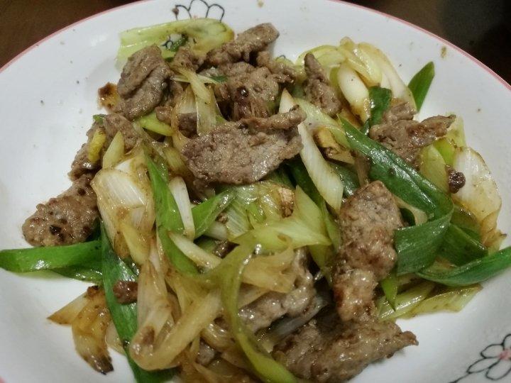 葱爆牛肉
