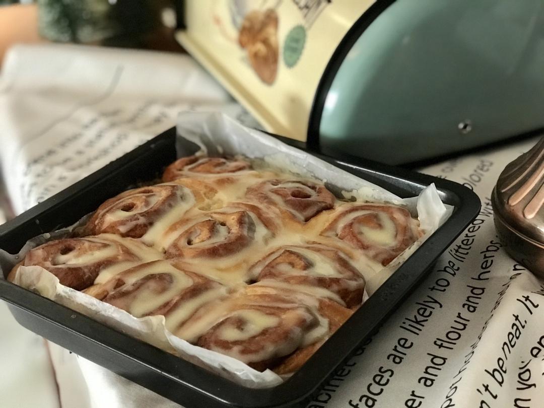 一次成功的正宗美国肉桂卷 The Best Cinnamon Rolls