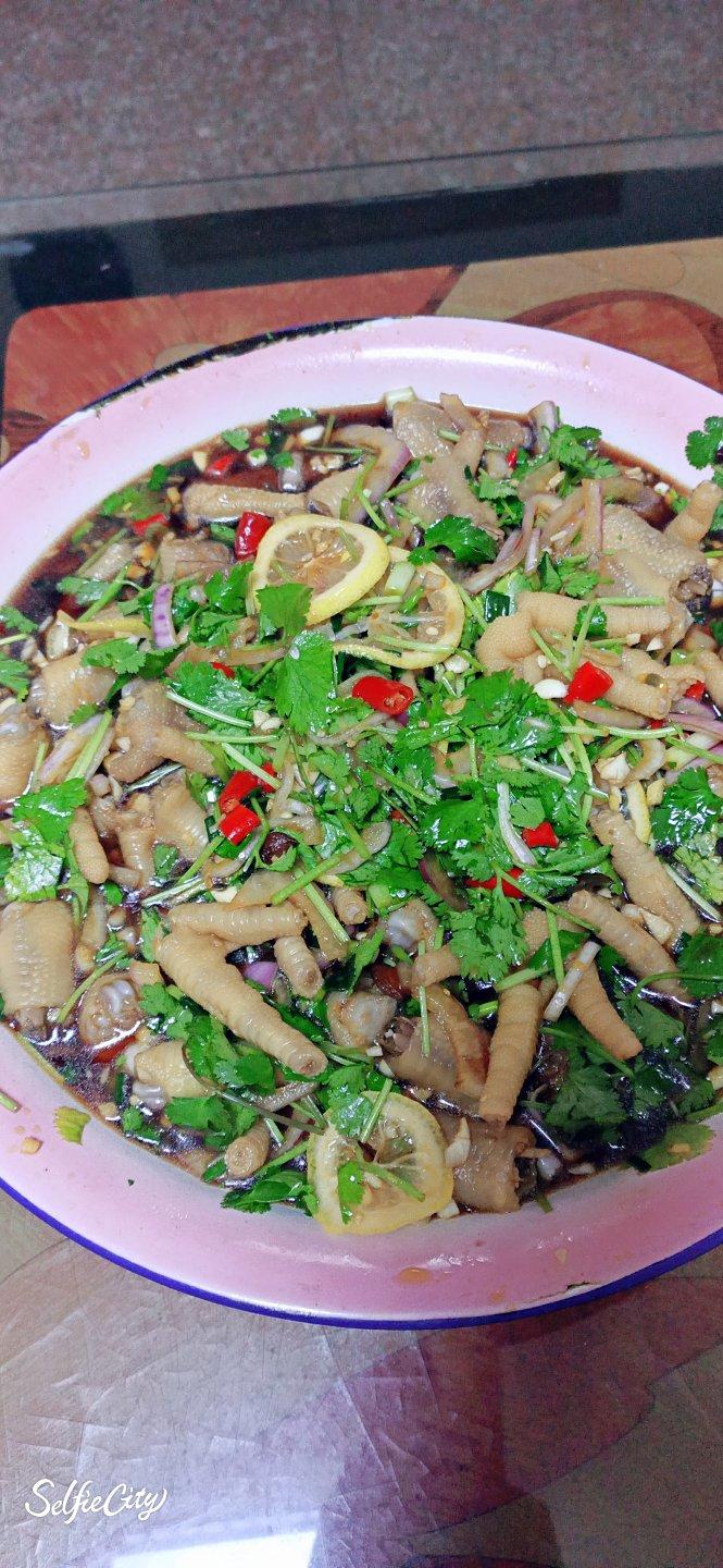 🍋柠檬百香果🌶️酸辣网红鸡爪