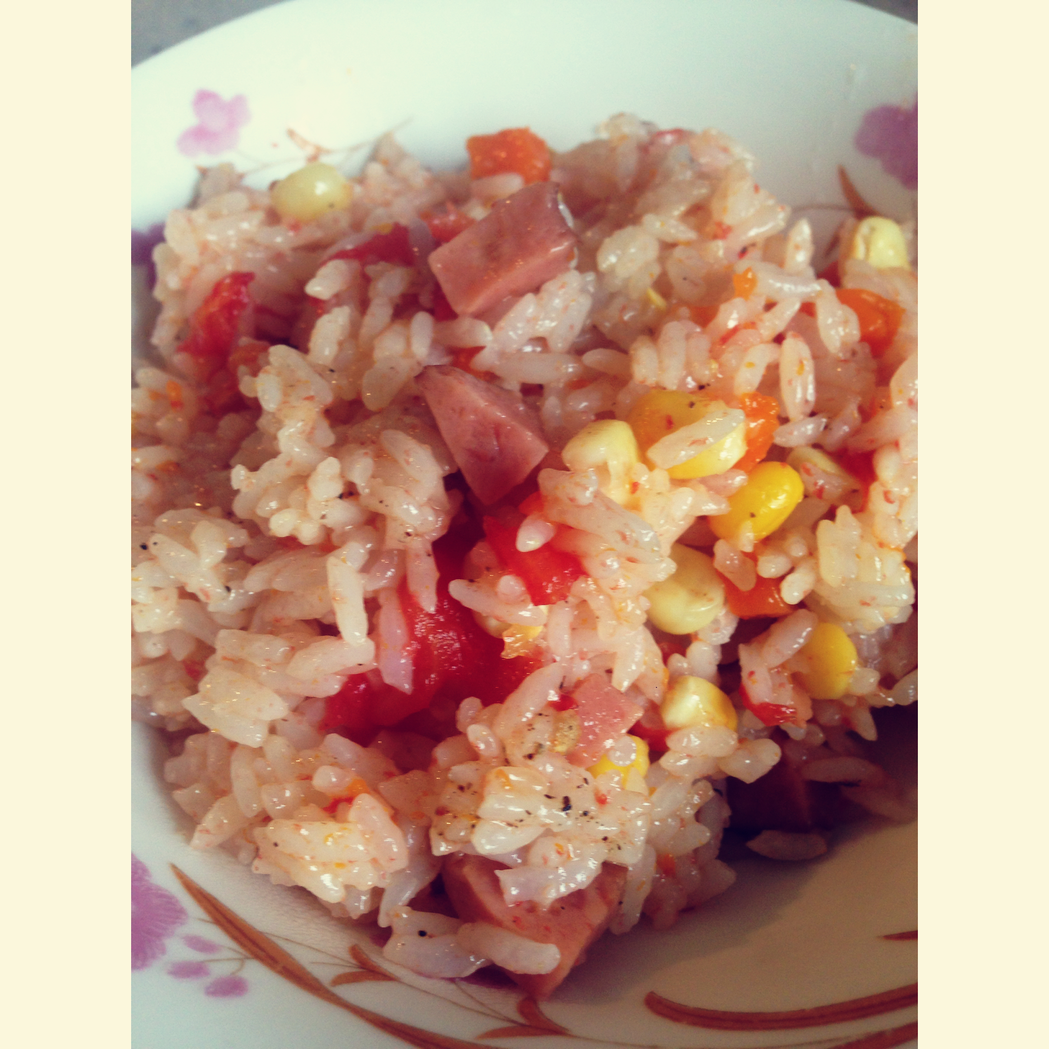 就是任性整个番茄饭豪华版