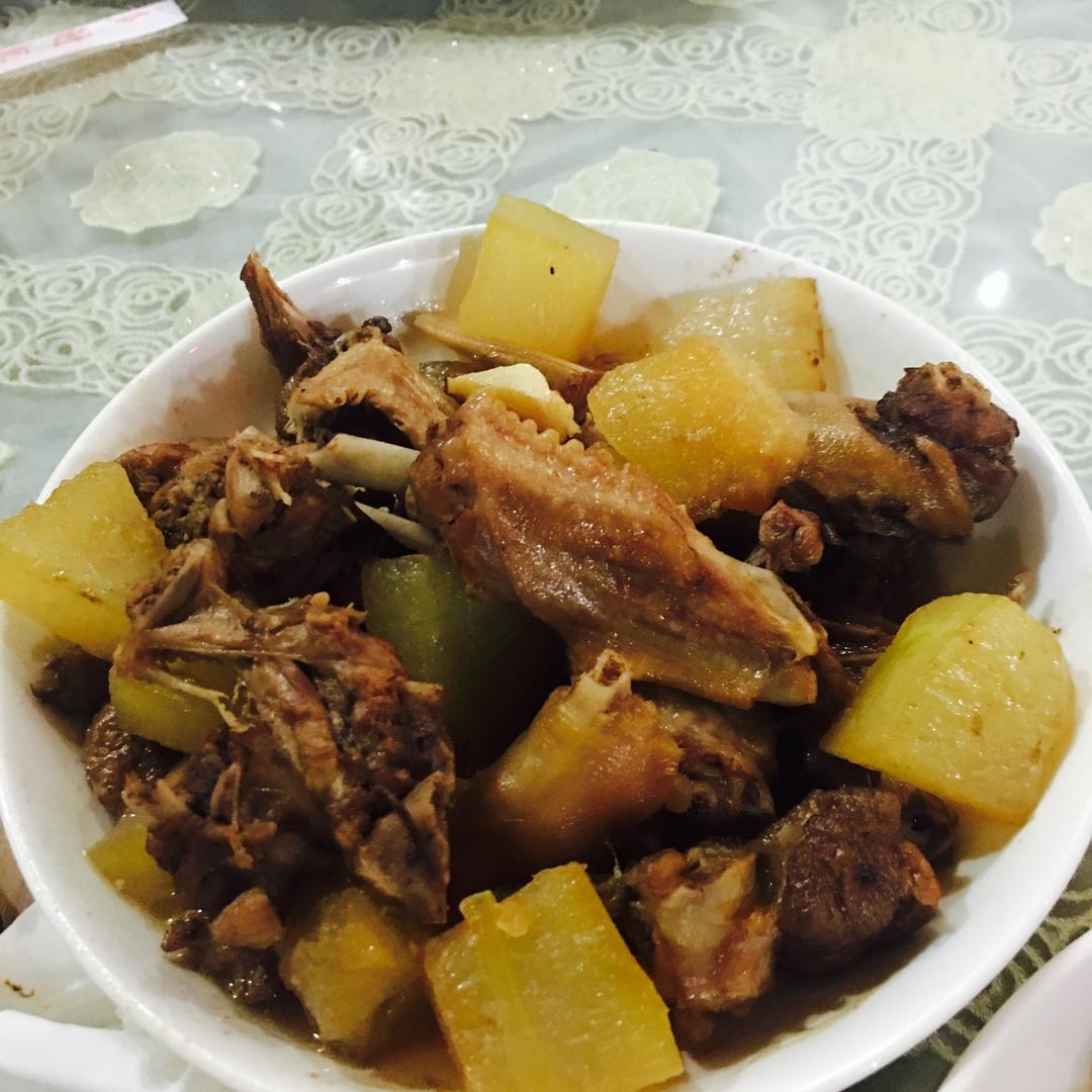 冬瓜焖鸭