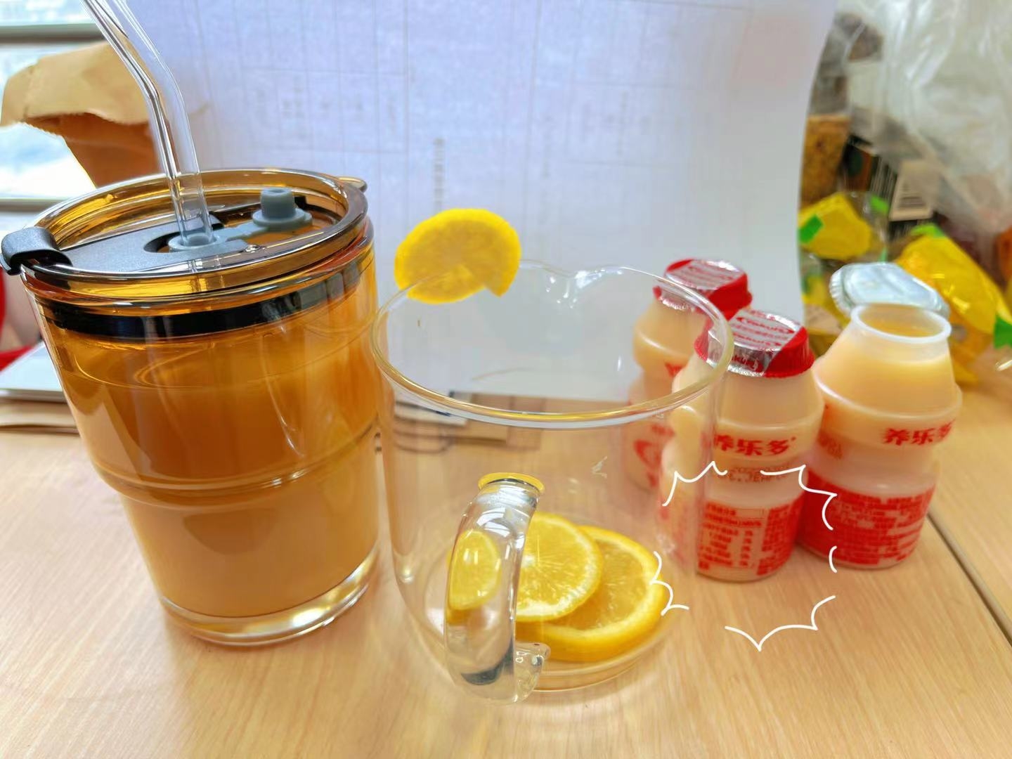 柠檬益菌多-上班族下午茶的做法