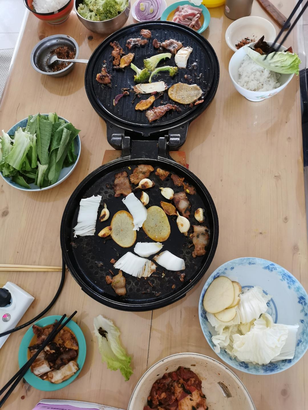 我怎么这么会吃：电饼铛烤肉！