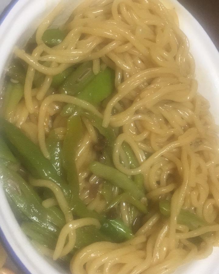 豆角焖个面