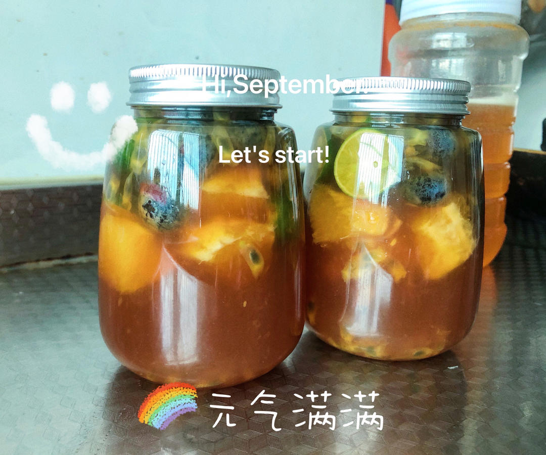 繽紛水果茶（无添加果酱版）