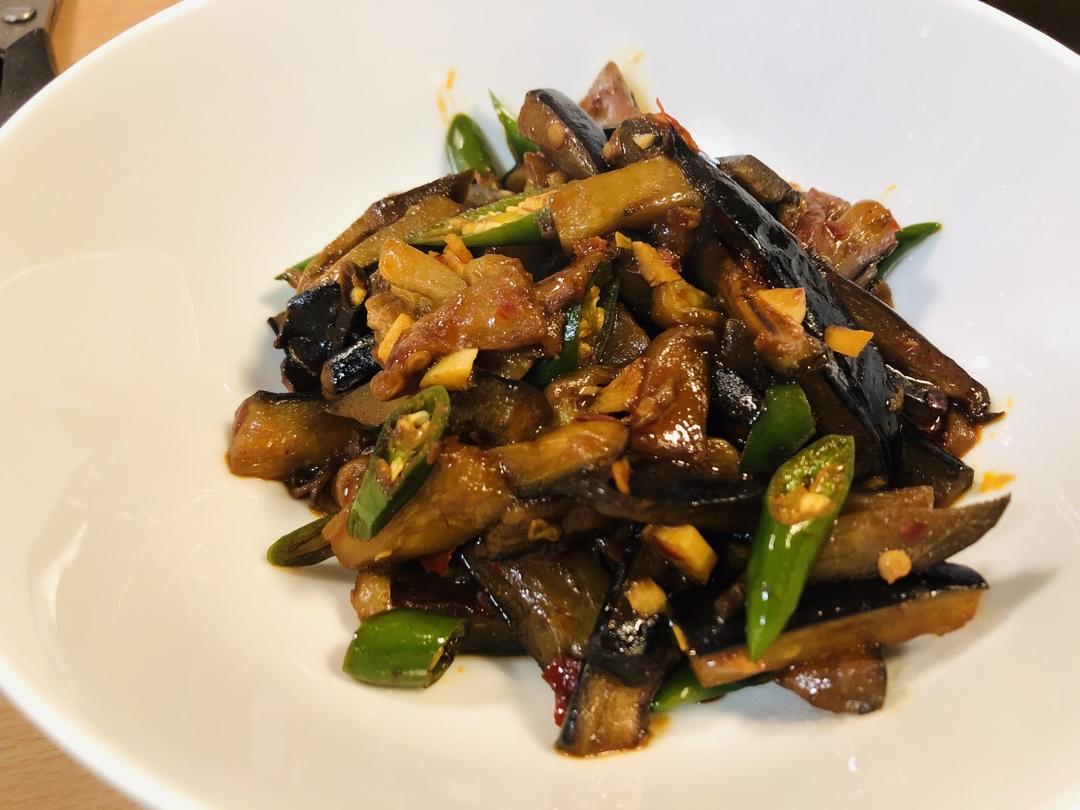 下饭神菜 酱爆茄子