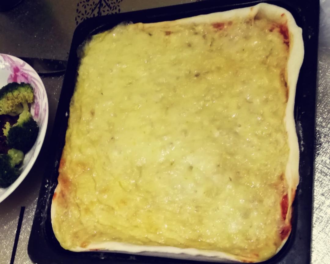 自发粉披萨皮的做法