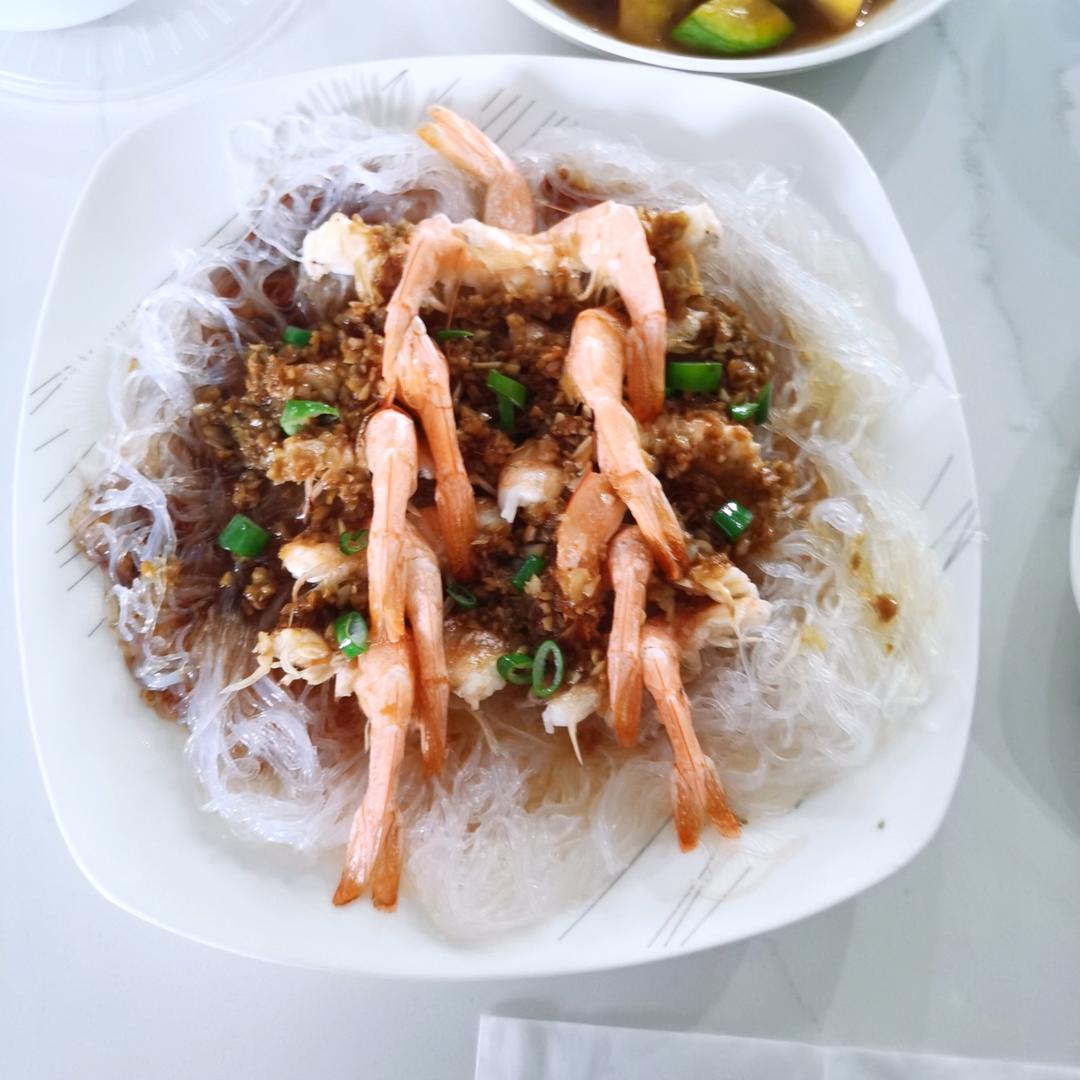 蒜蓉粉丝开背虾