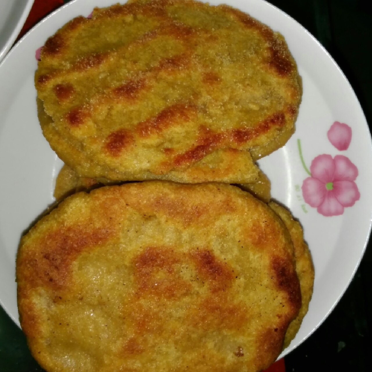 烙玉米饼