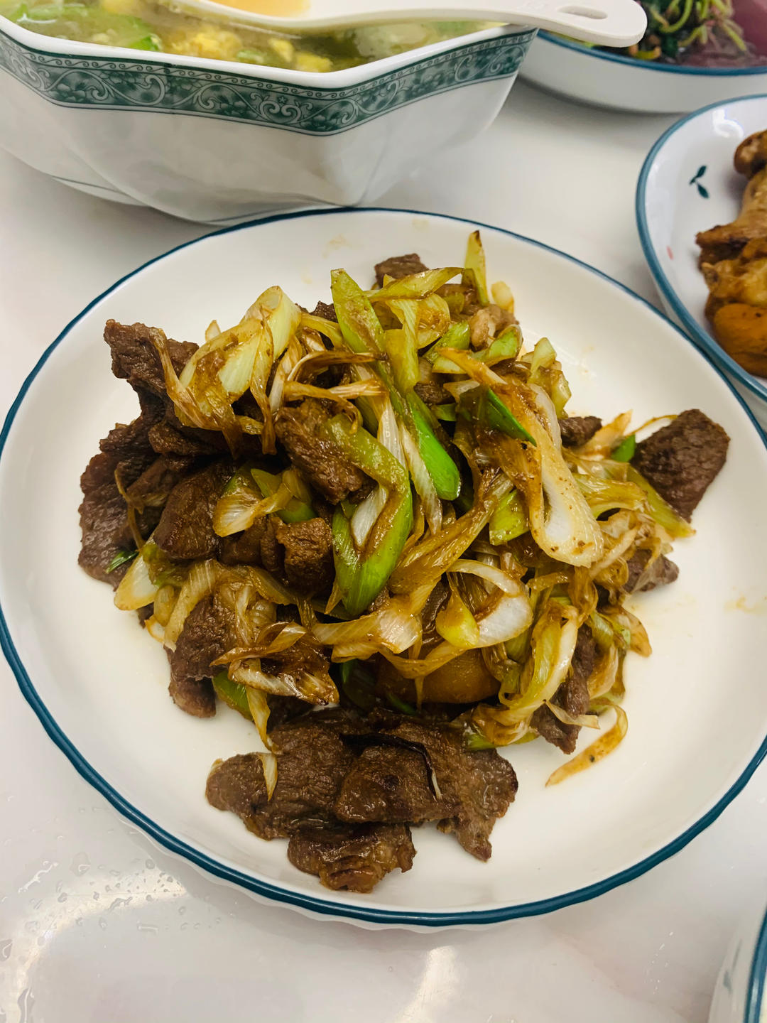 【嗷呜】老北京葱爆羊肉