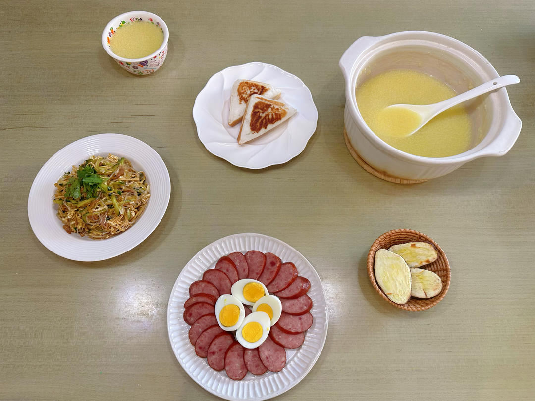 中学生早餐记录