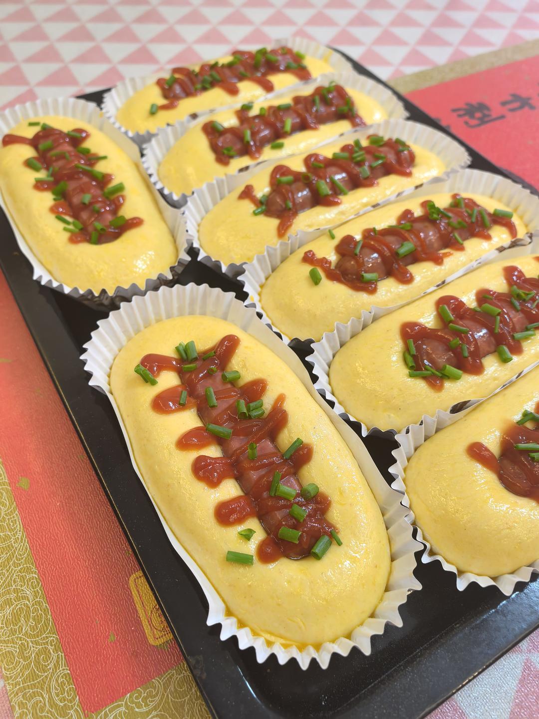 热狗香肠面包