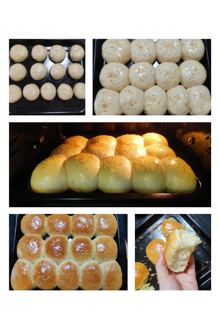 可以一片一片撕着吃的奶油小餐包