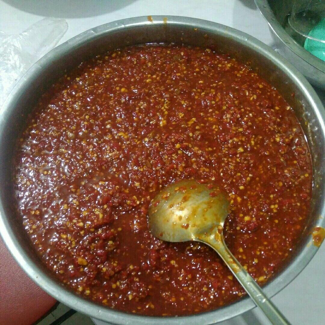 辛春丽做的自制辣椒酱