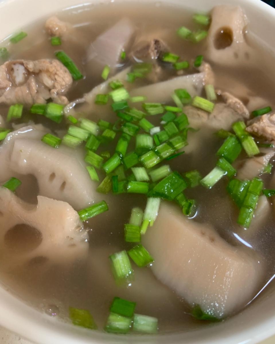 莲藕排骨汤