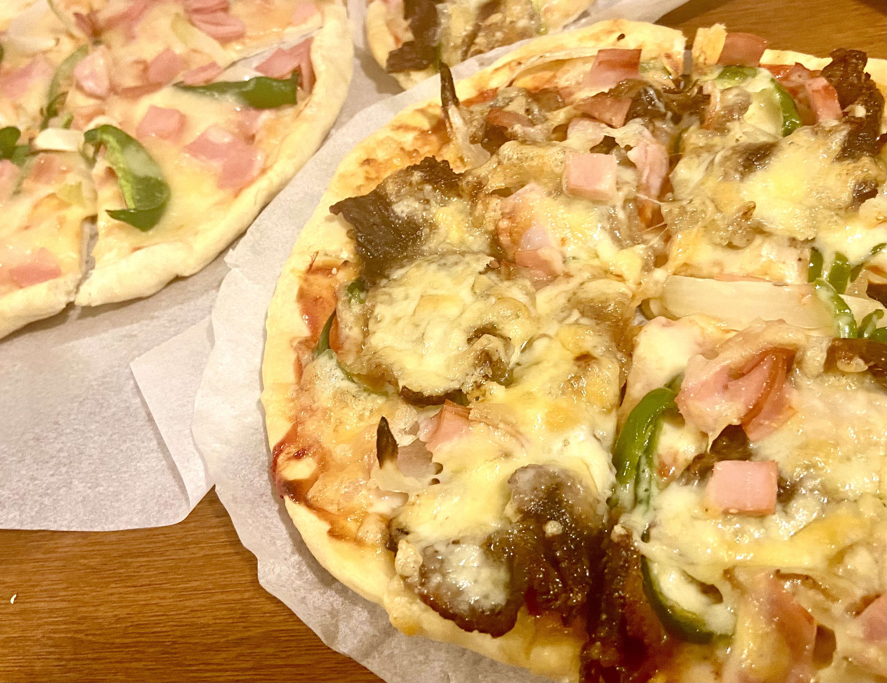 【空气炸锅】披萨（自制面团）