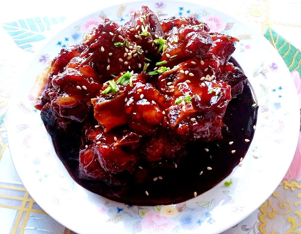 懒人版糖醋排骨