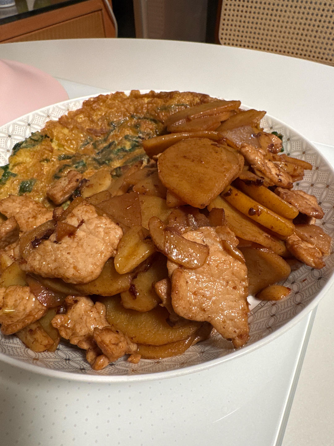 土豆片炒肉