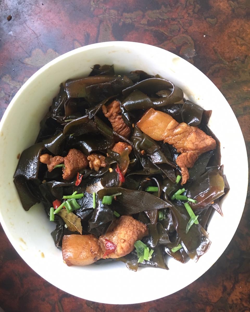 蜜桃cc做的海带结红烧肉