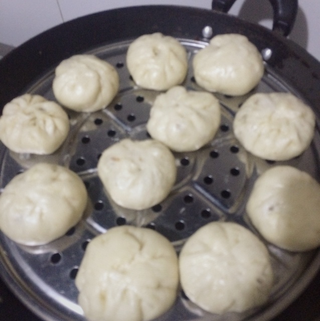 梅干菜肉包-无敌包子皮【墙裂推荐~！！！】