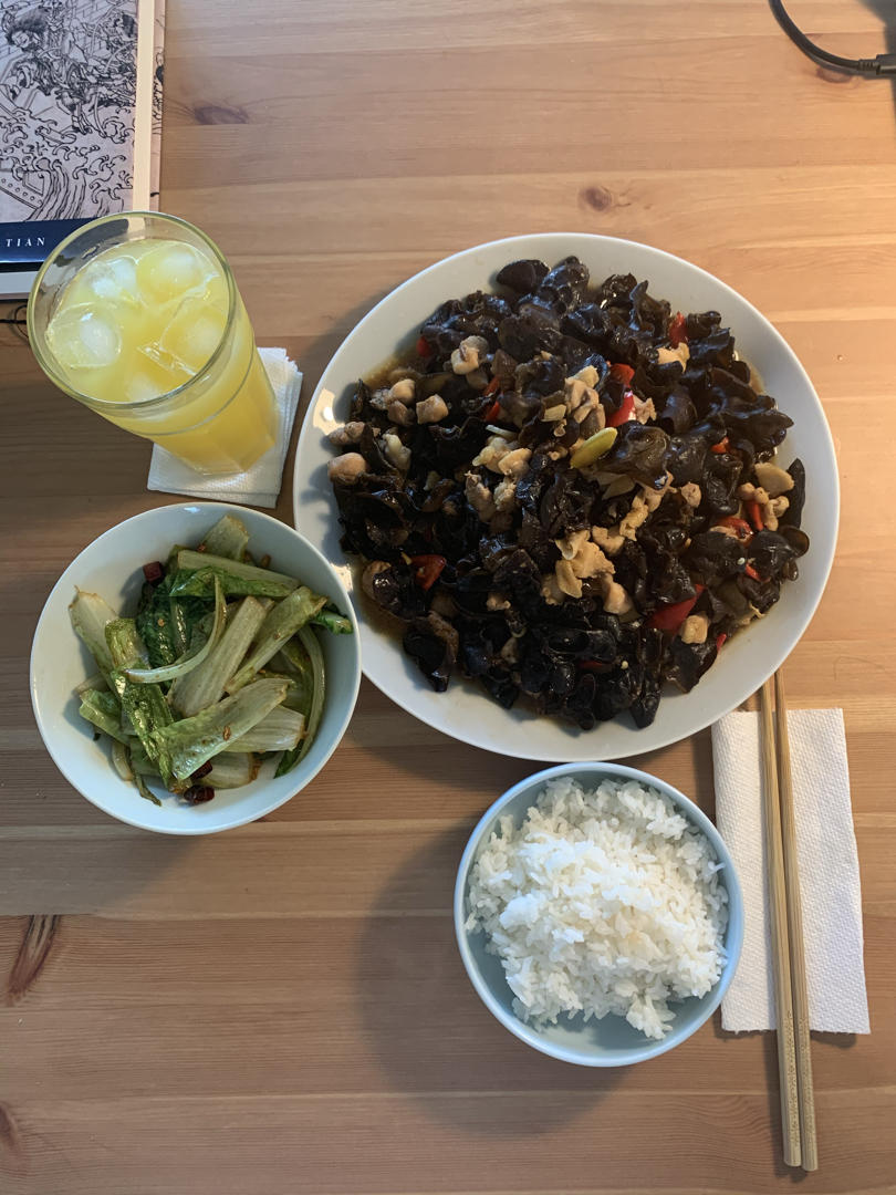 炝炒生菜
