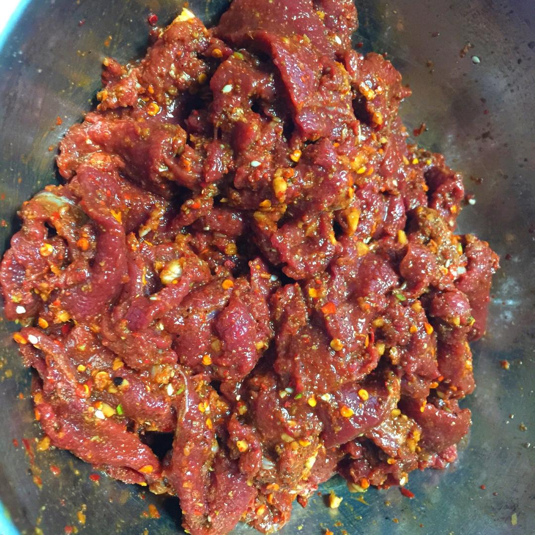 腌制麻辣牛肉(火锅、烧烤)