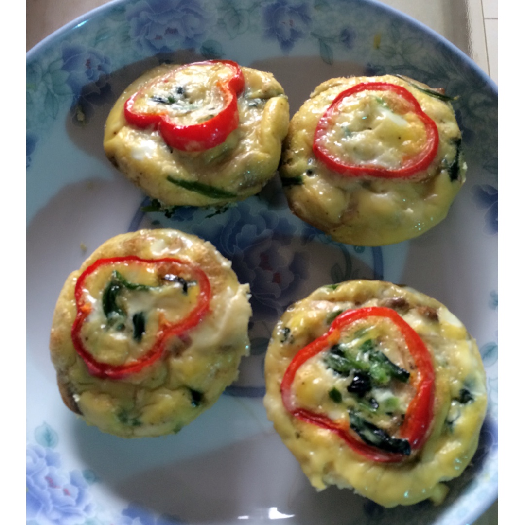 马芬杯蔬菜蛋饼