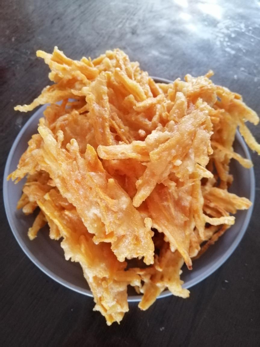 炸红薯坨坨（超级简单）的做法