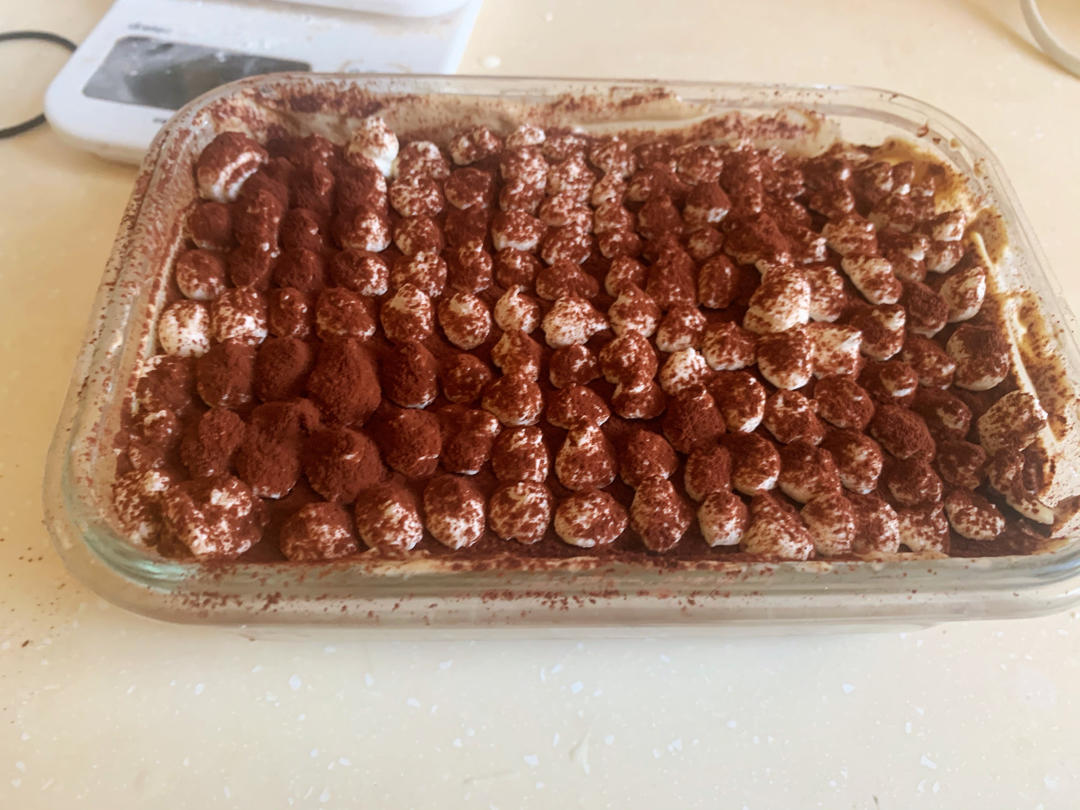 提拉米苏（熟蛋,无吉利丁）+自制马斯卡彭