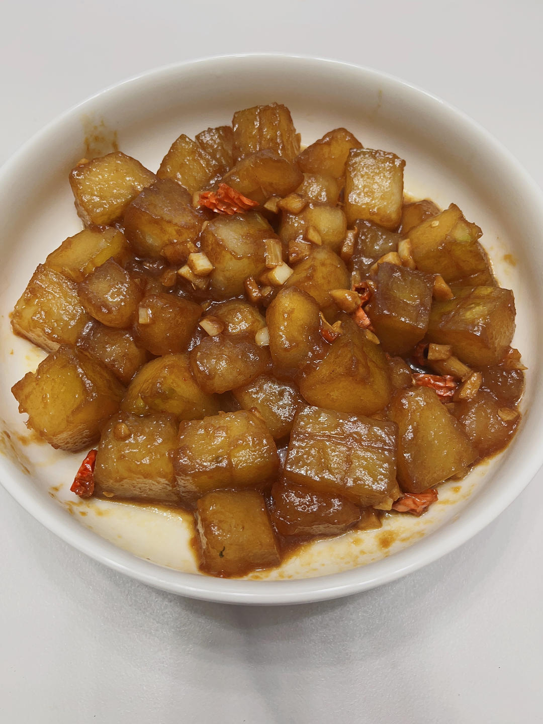 红烧冬瓜最完美做法，不加一滴水，瞬间秒杀红烧肉