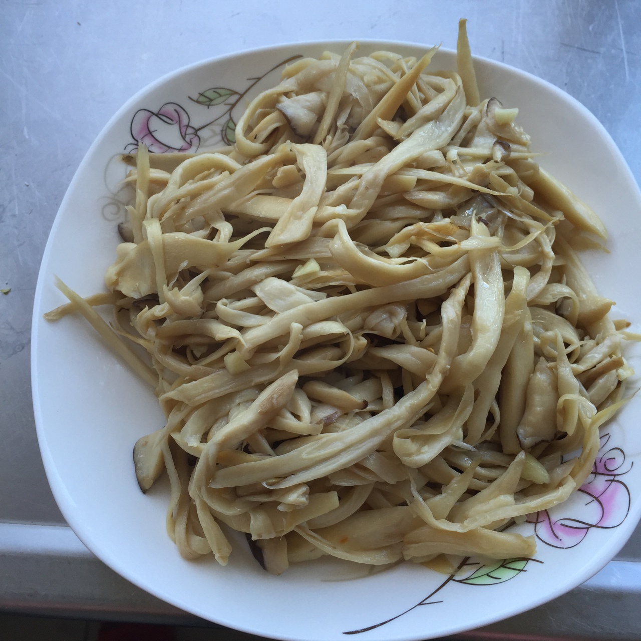 干煸手撕杏鲍菇