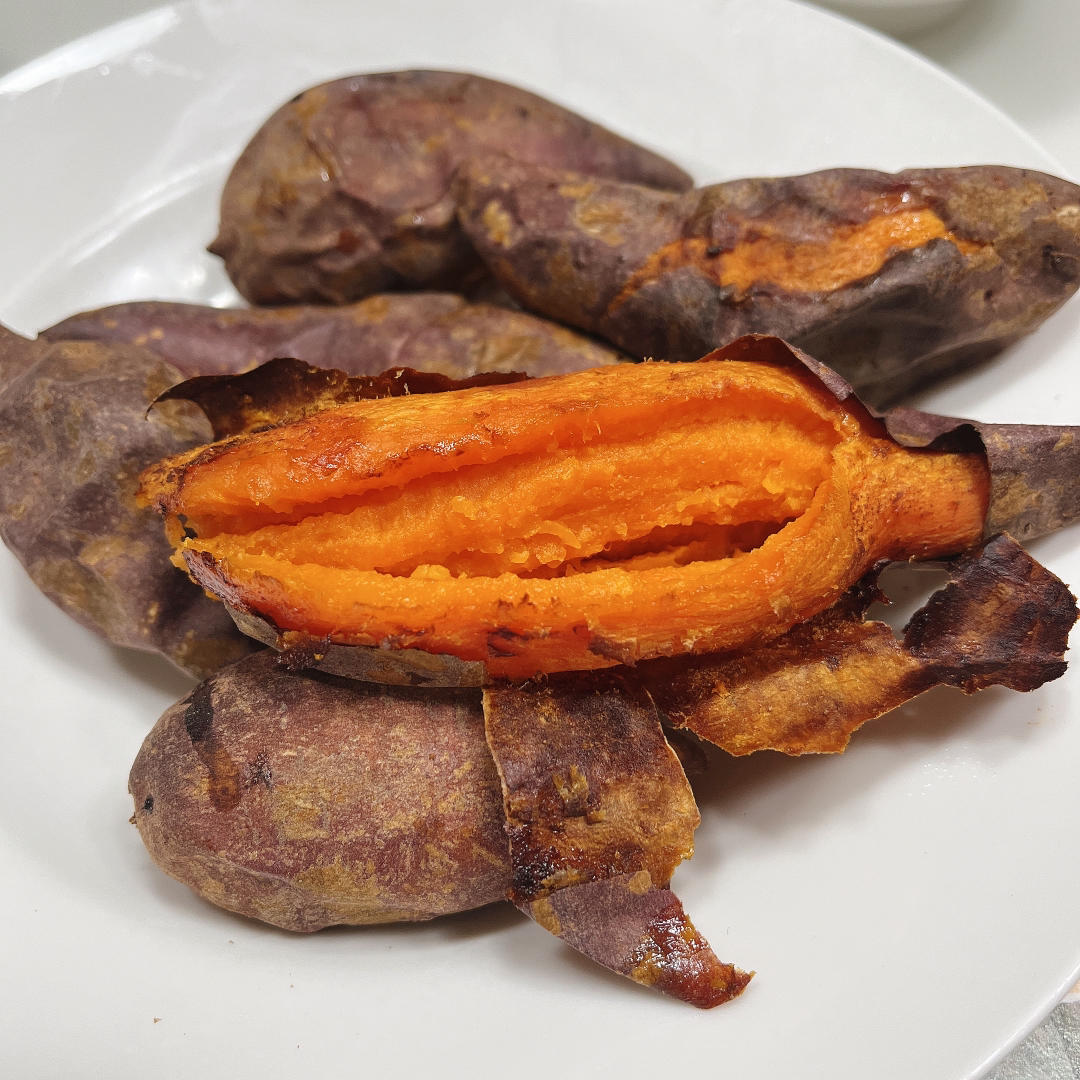 空气炸锅烤红薯(超级简单)