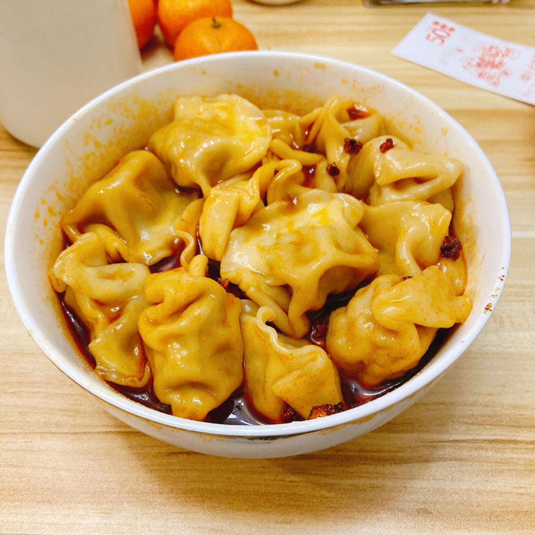 巨好吃酸爽的酸汤水饺