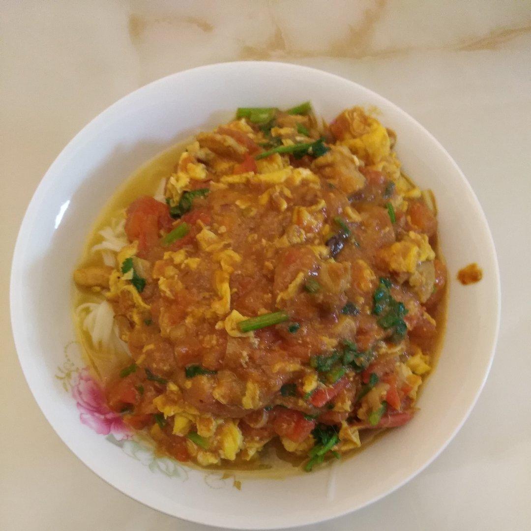 (外婆真传)西红柿打卤面