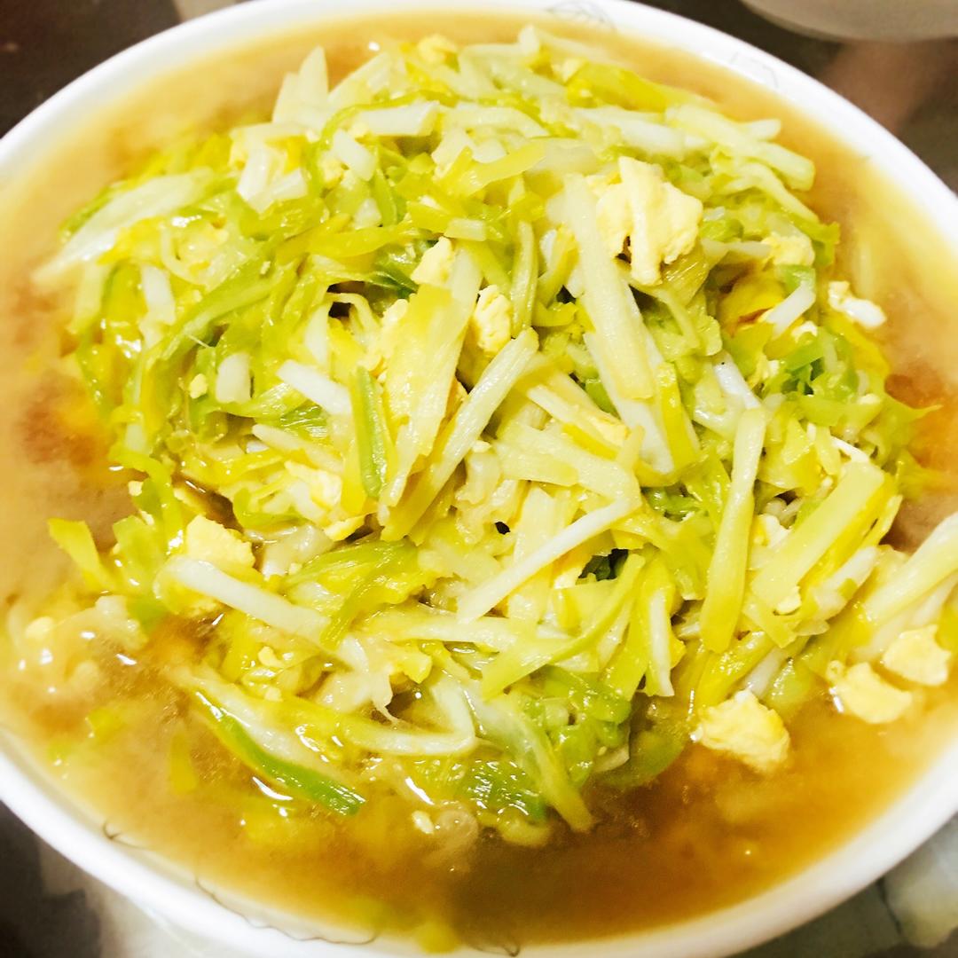 蒜苗炒鸡蛋