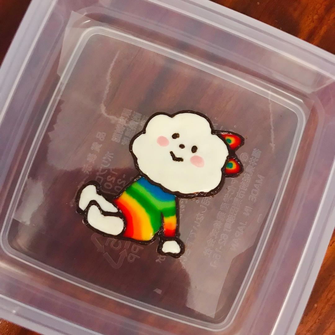 侨恩做的芝士转印