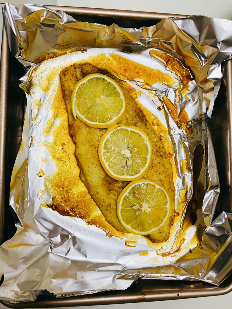 清新柠檬香烤巴沙鱼