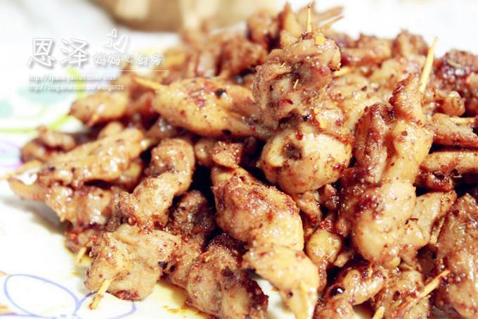鸡肉串的做法