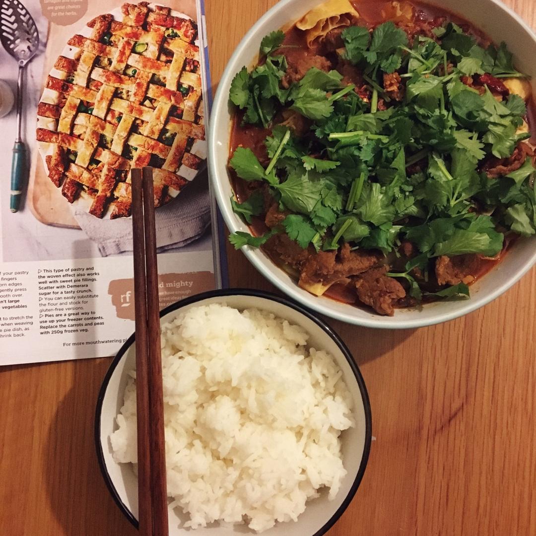 水煮牛肉