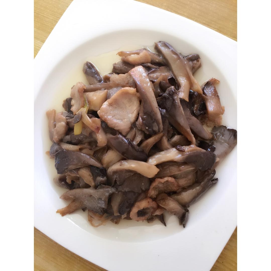 鲜蘑炒肉