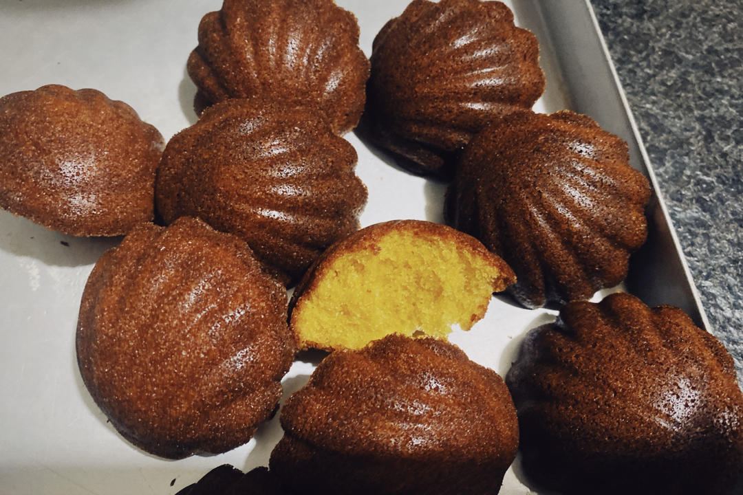 浑身文艺气质的甜点——柠檬玛德琳