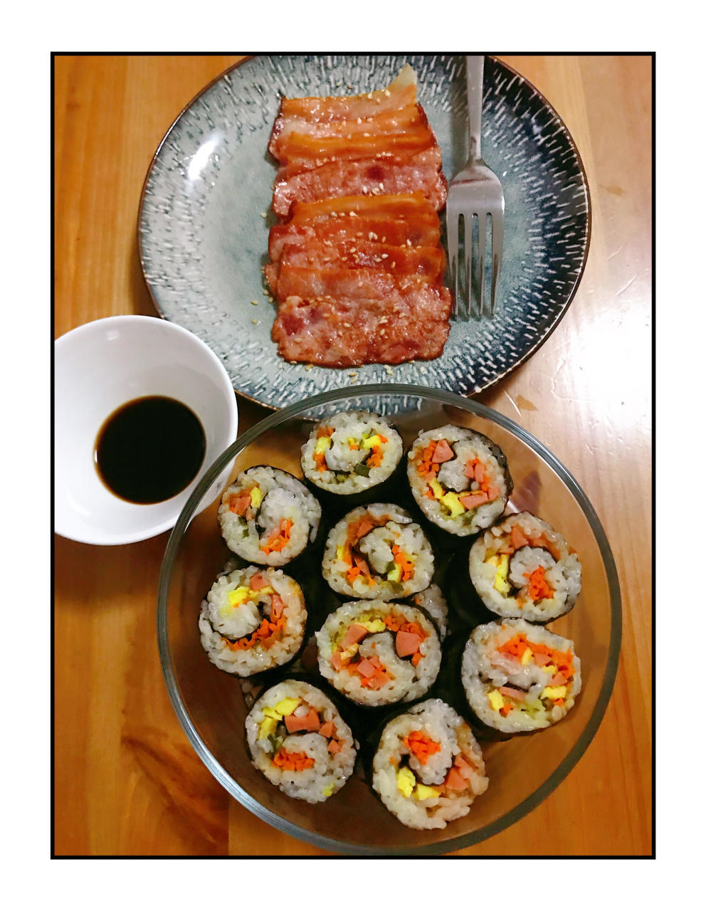 韩式紫菜包饭