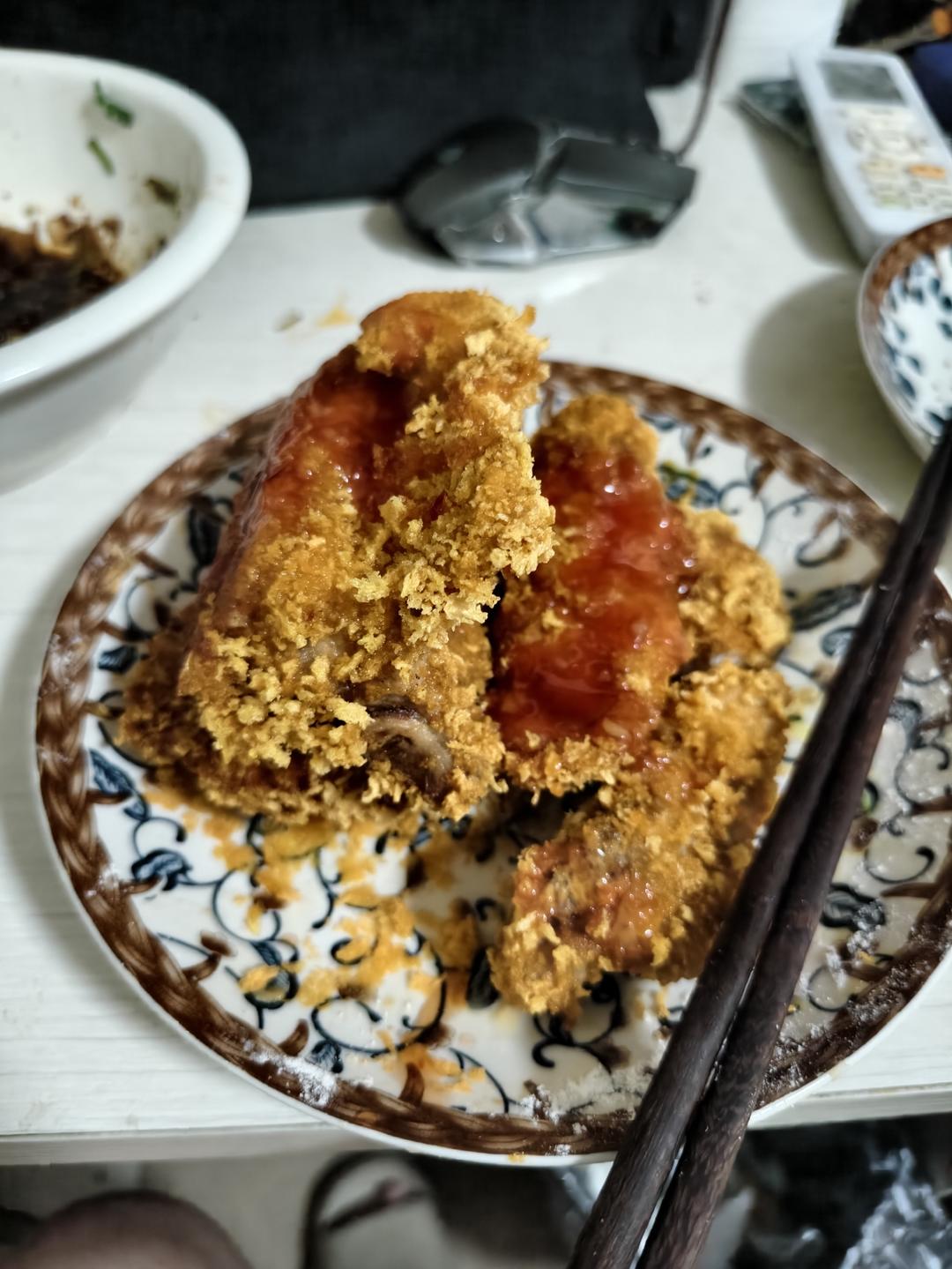 上海名堂炸猪排！脆薄炸街好吃！不掉粉不掉糠！