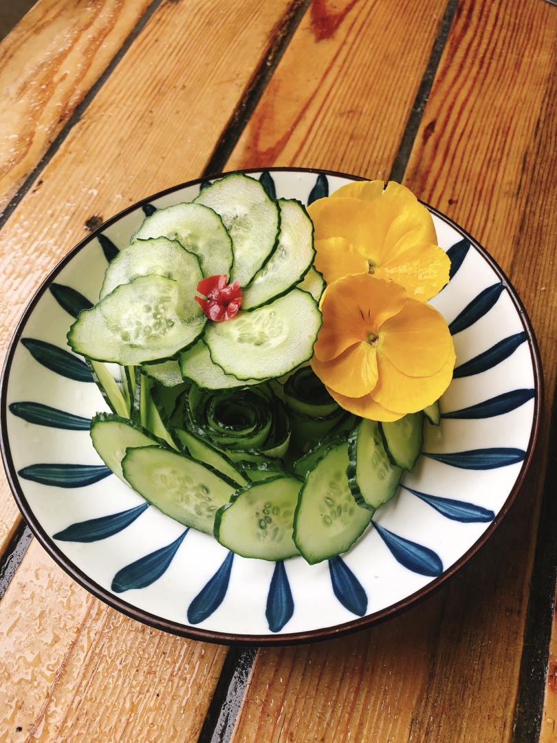 一看就会的黄瓜摆盘