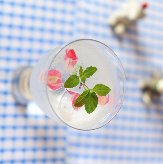 榆木小花生做的花冰